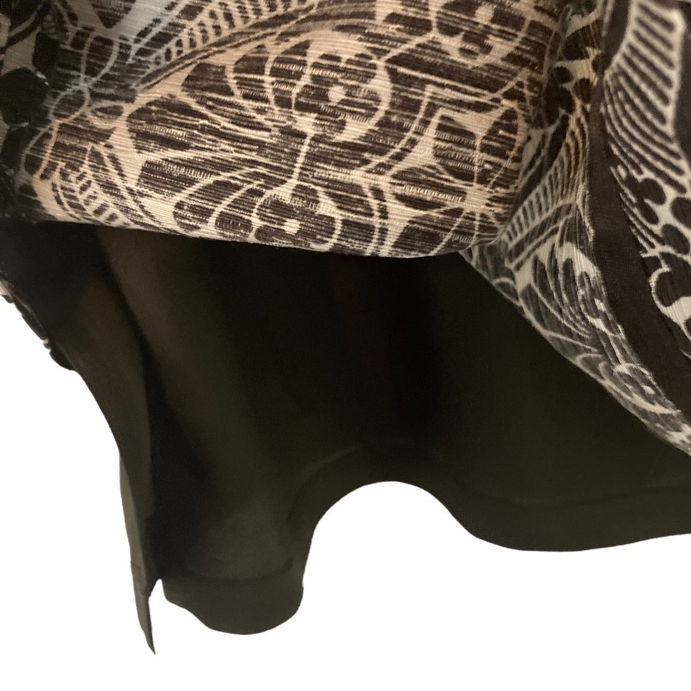 Ann Taylor LOFT | Silk Linen Skirt Front Pleat A-Line Size 4 - Picture 10 of 10